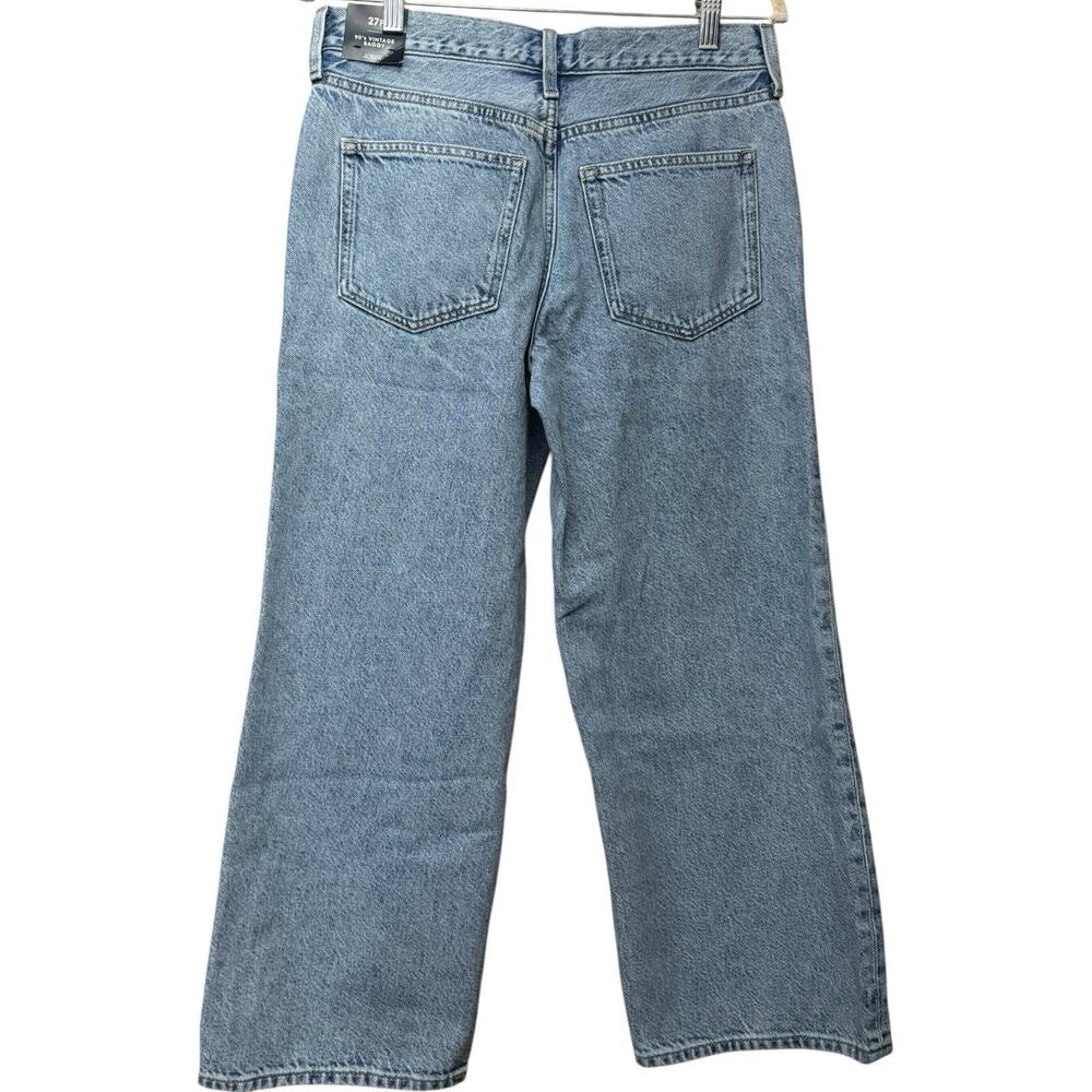 NWT J. Crew 90s Vintage Baggy Jeans Size 27 Petite Blue Alps Wash - Picture 4 of 9